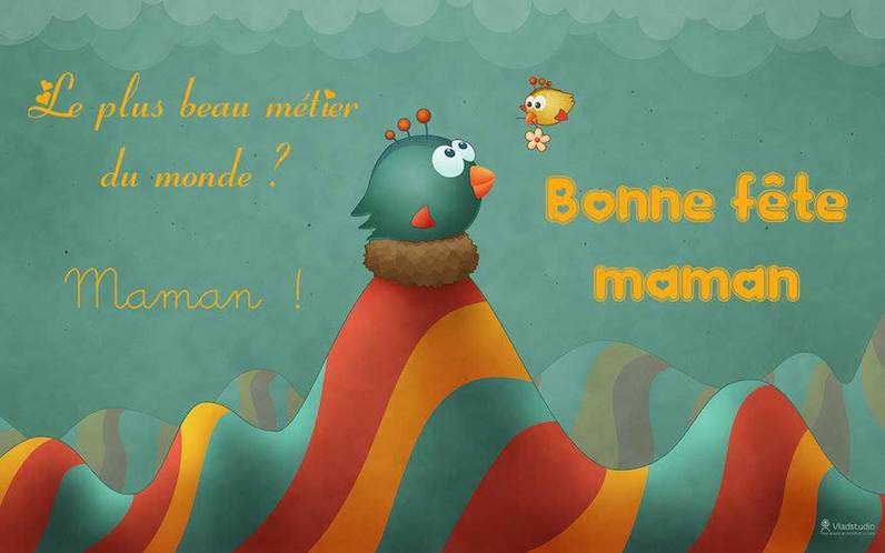 Image Proverbe :  Bonne fête maman !    ...