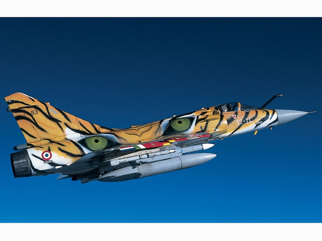 Avions militaires mirage 2000 tiger