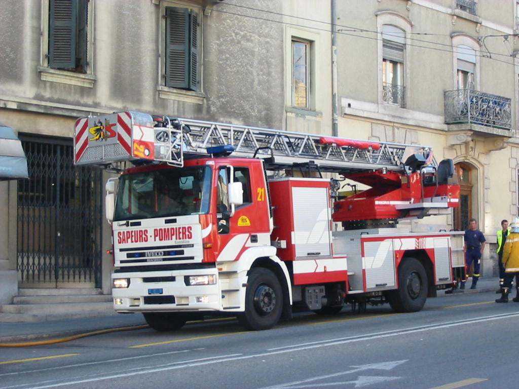 Camions Un camion de pompiers