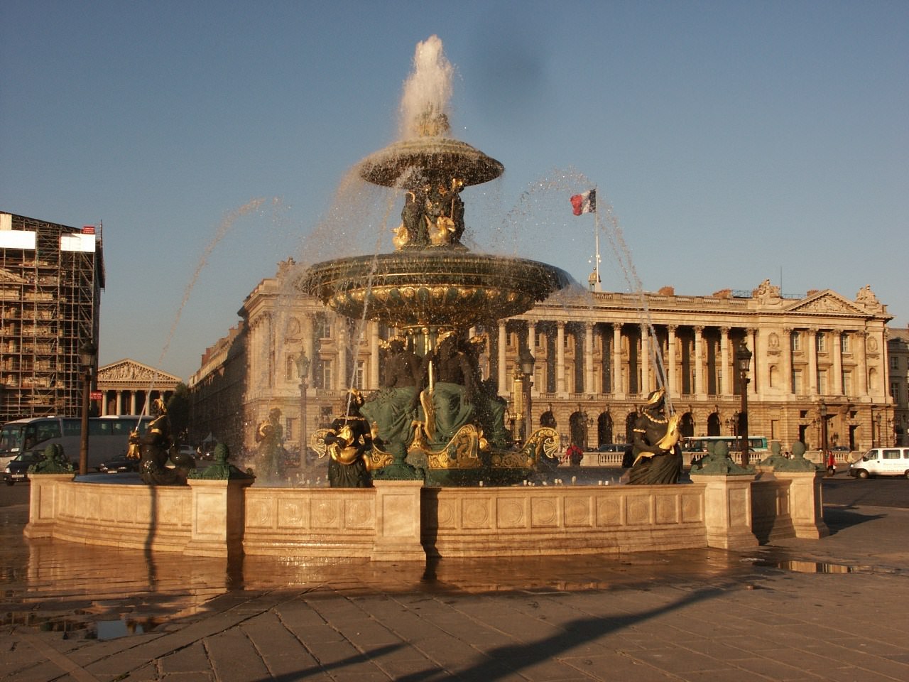 France Paris fontaine place de la concorde