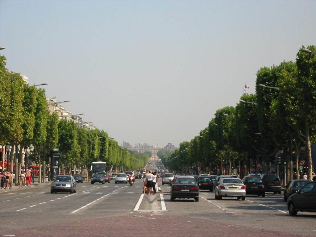 France Paris Les Champs Elisés