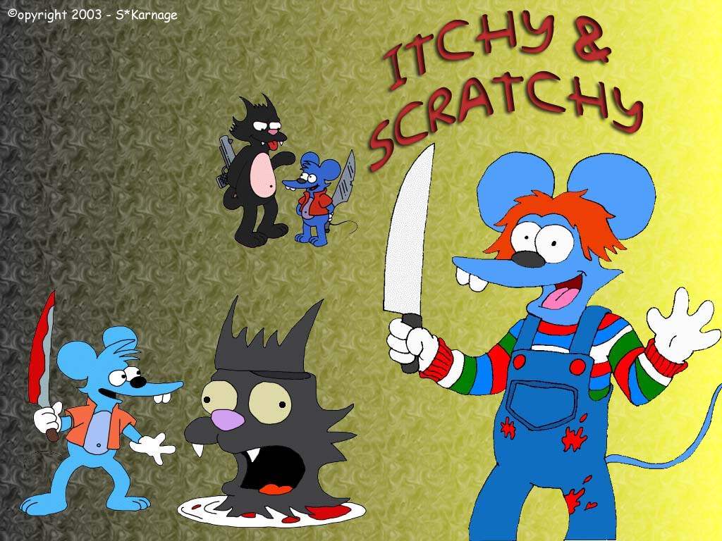 Les Simpsons Itchy & Scratchy