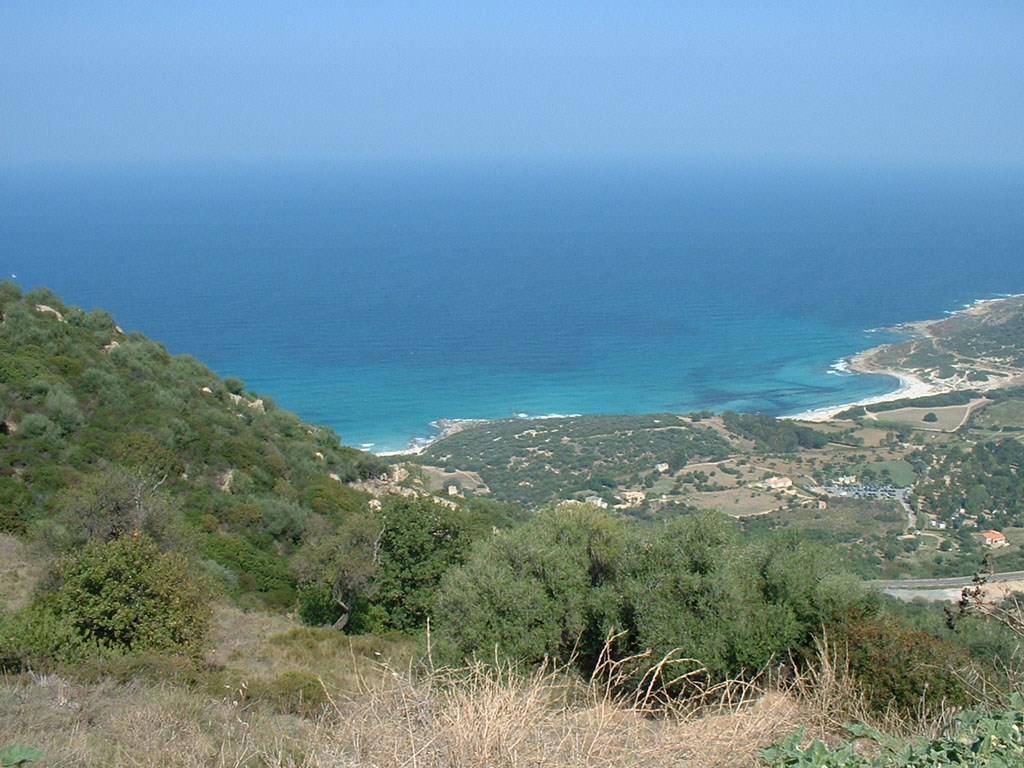 Mers et Oceans Plage en Balagne, Haute-Corse.
