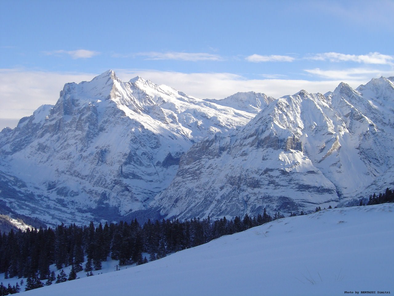 Montagnes Grindelwald (Suisse)