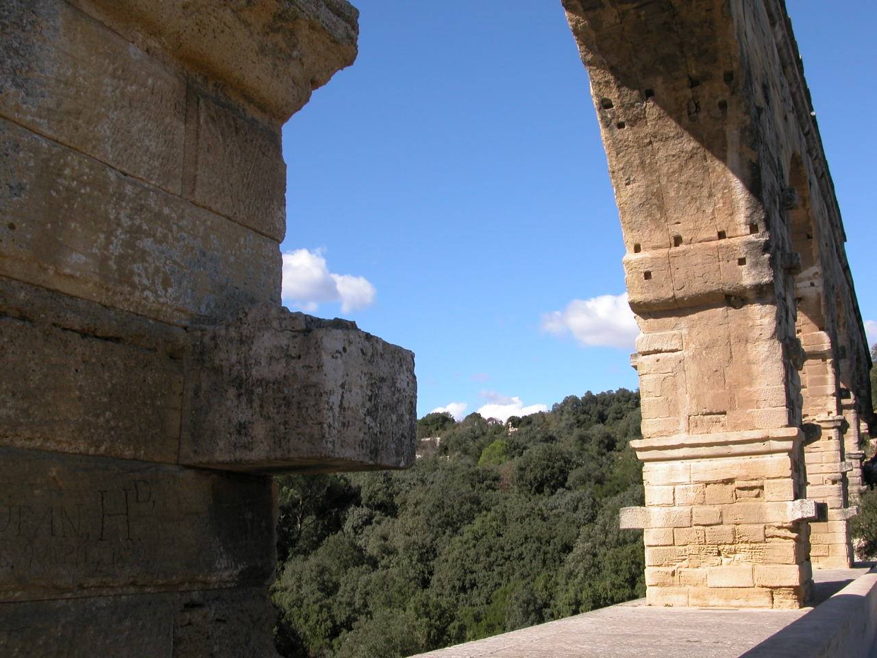 Ponts et Aqueducs Arc du pont du Gard