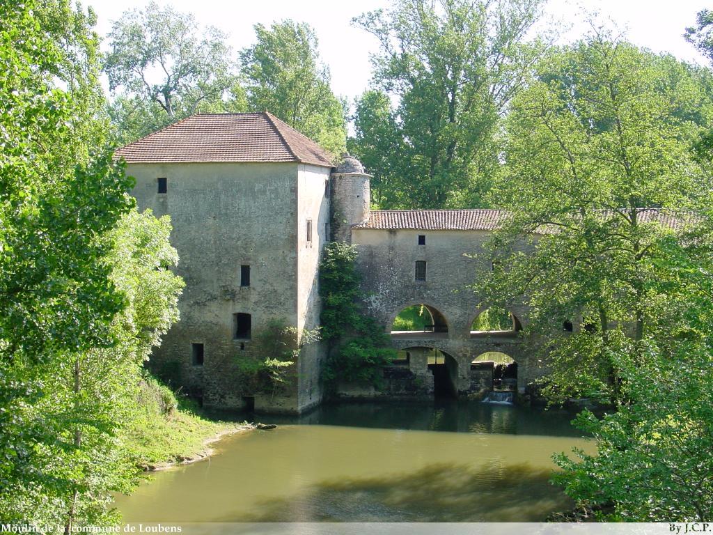 Villes et Villages Moulin de la  commune de Loubens