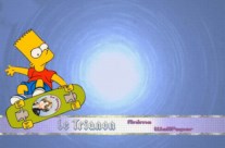 Les Simpsons Skating Bart