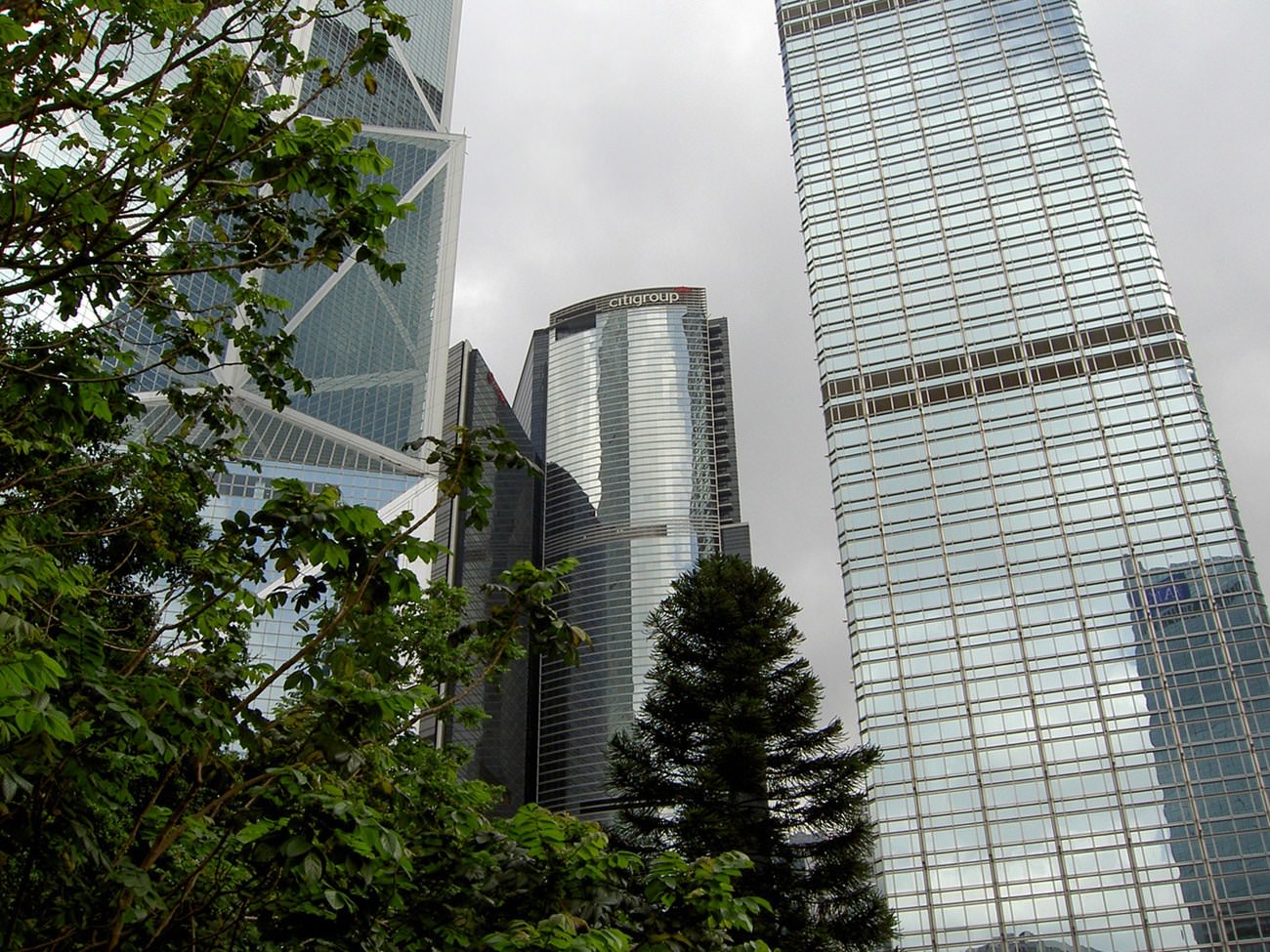 Hong Kong Bank towers