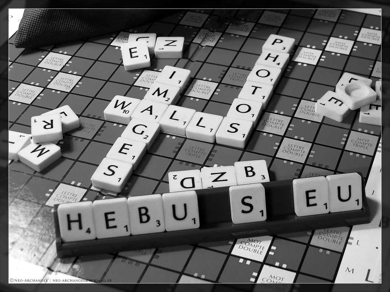 Loisirs et Jeux Une partie de Scrabble
