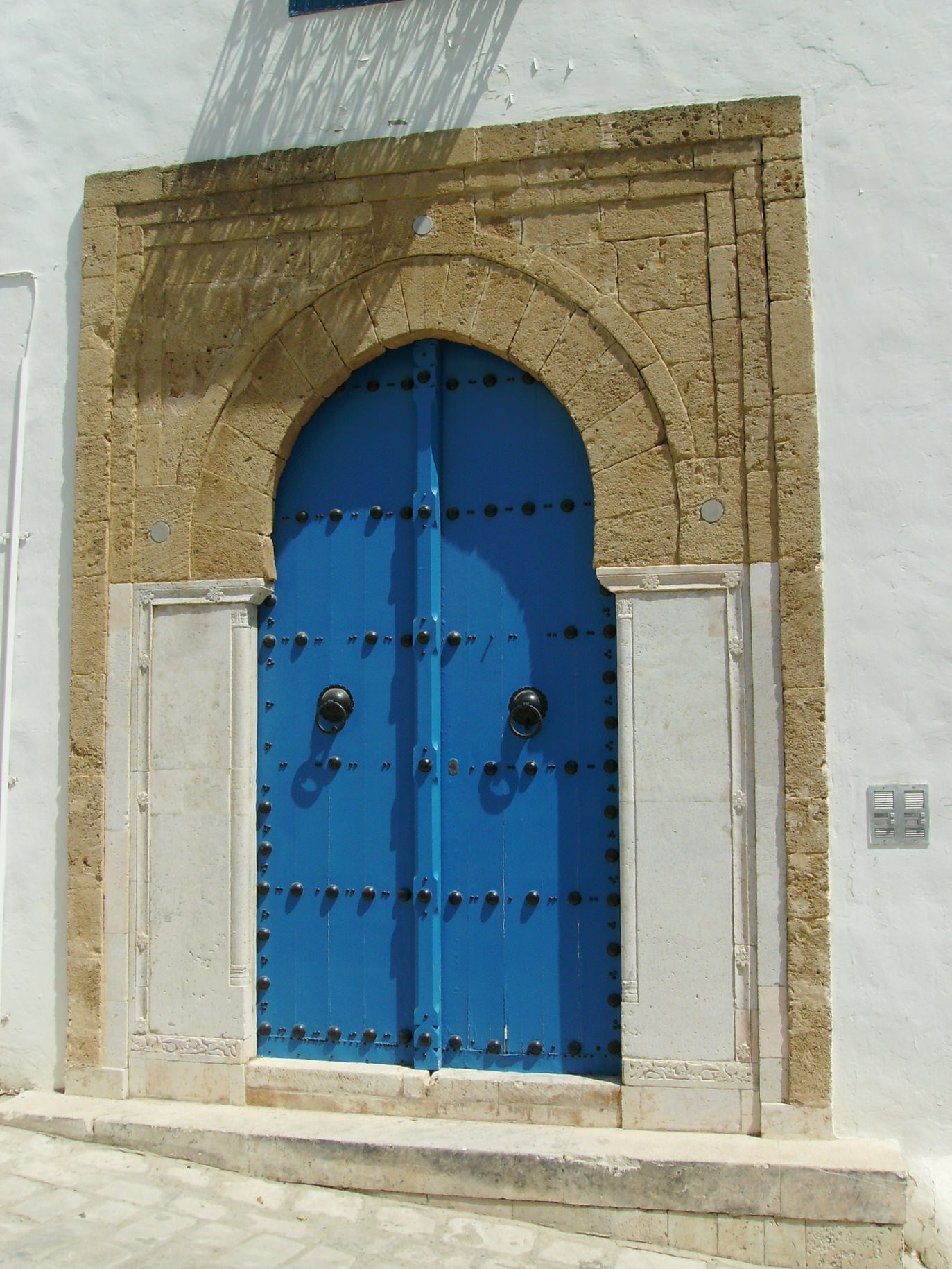 Tunisie porte maison sidi bou said