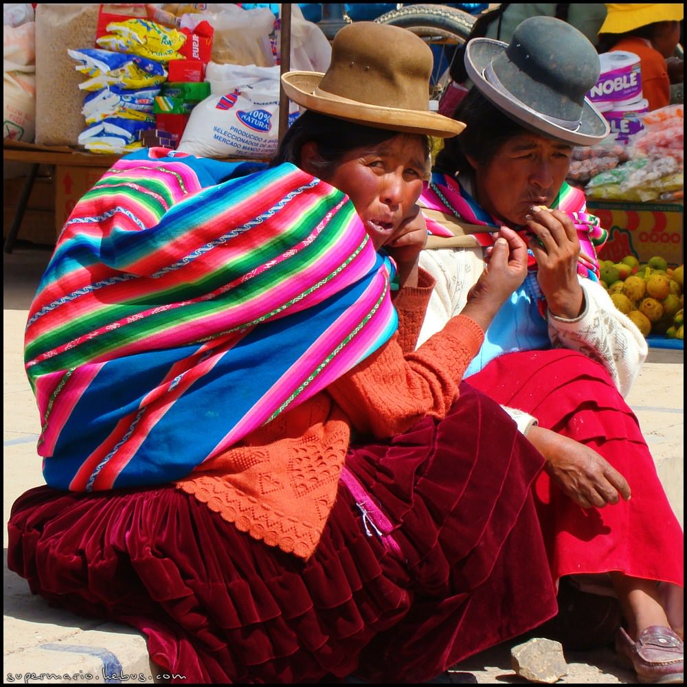 Bolivie Vieilles boliviennes