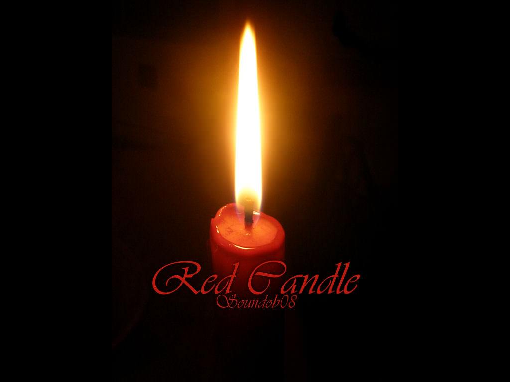 Bougies Red candle