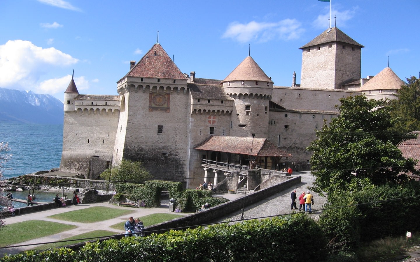 Chateaux et Palais le château de chillon