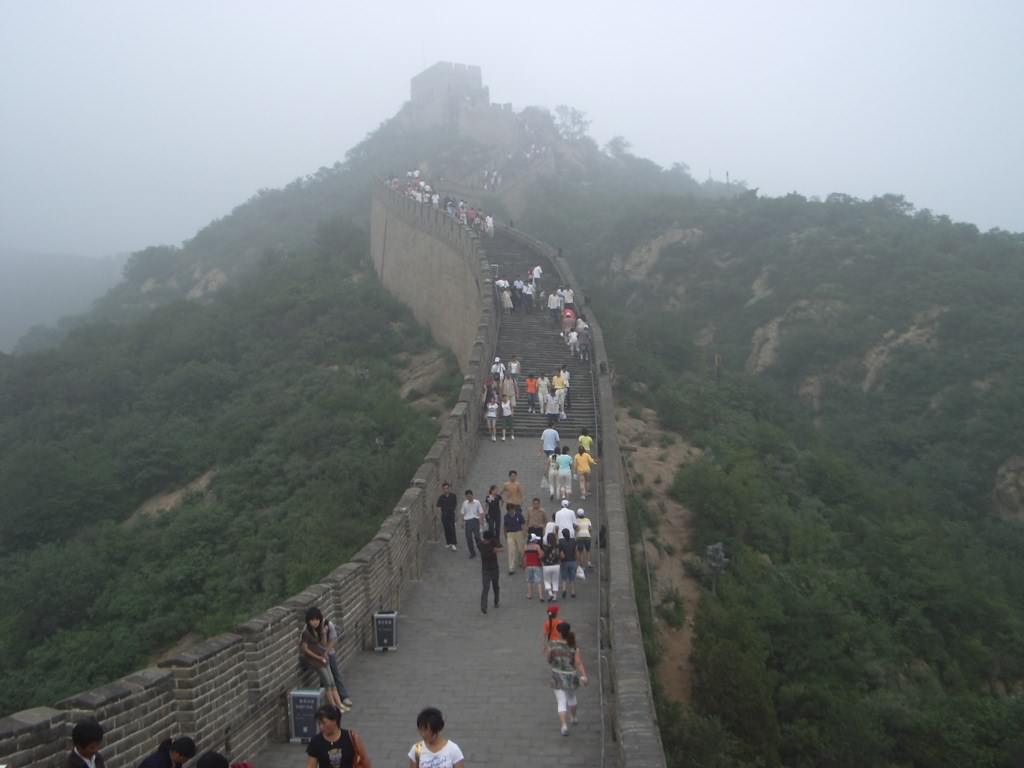 Chine La muraille de Chine  près de Pékin