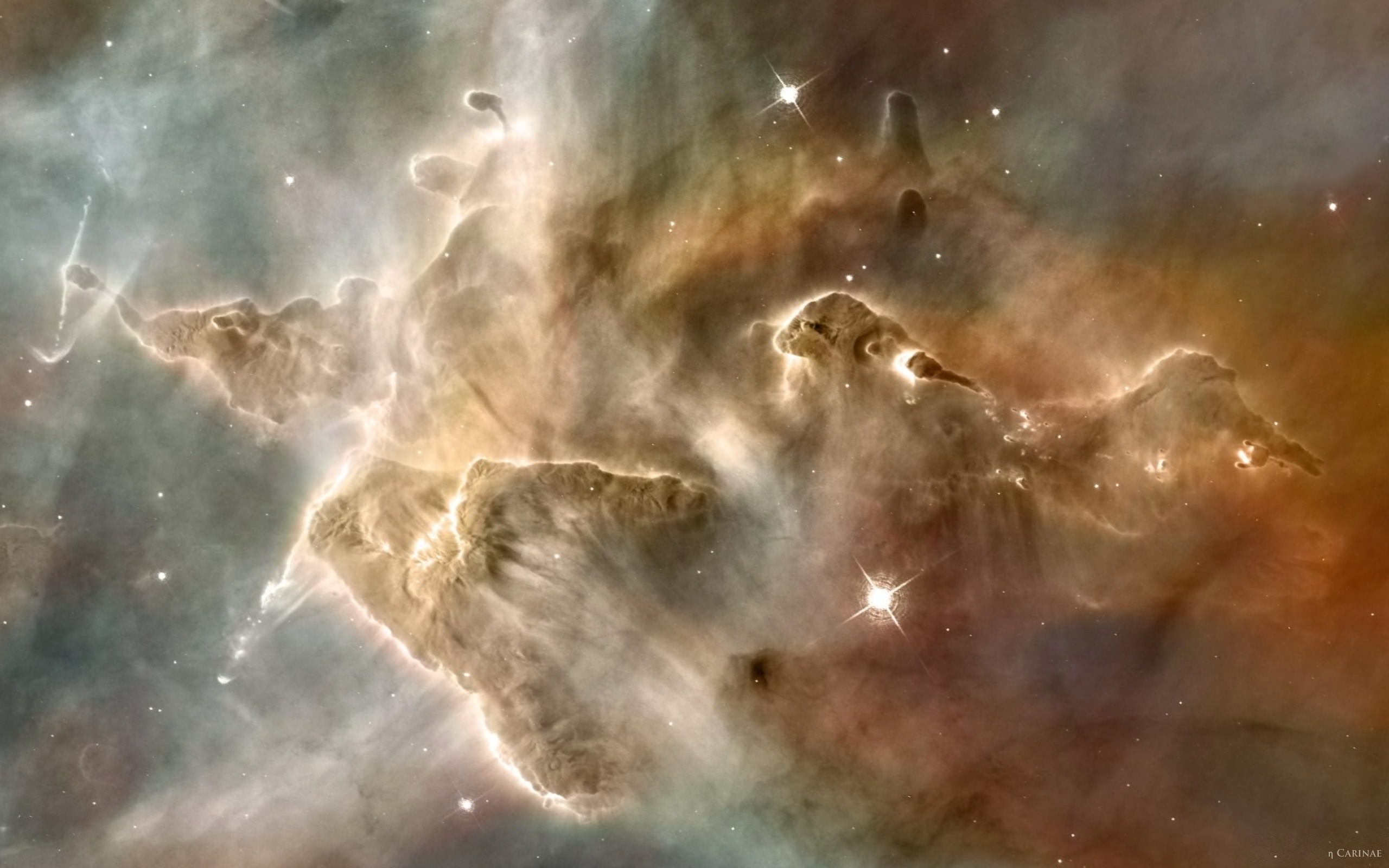 Etoiles et Nebuleuses Eta Carinae