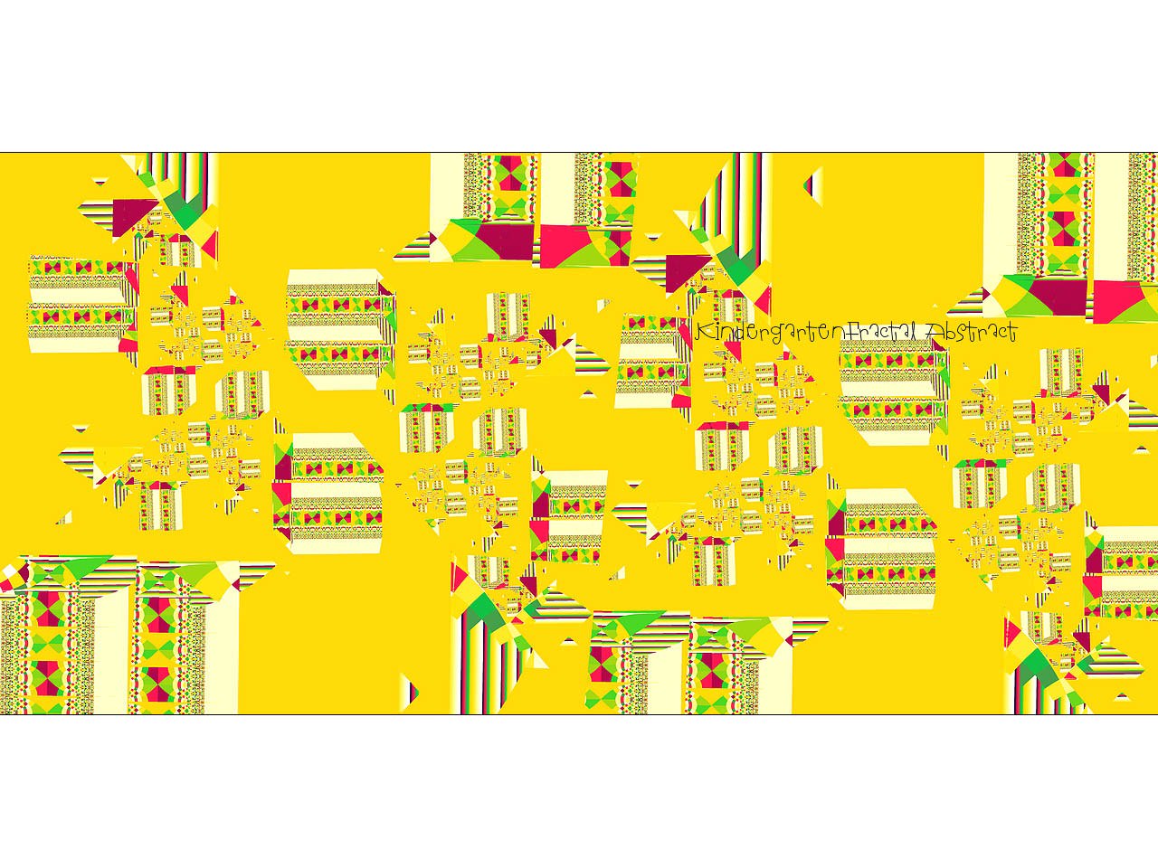 Fractales Kaleidoscopes Wallpaper N°200097