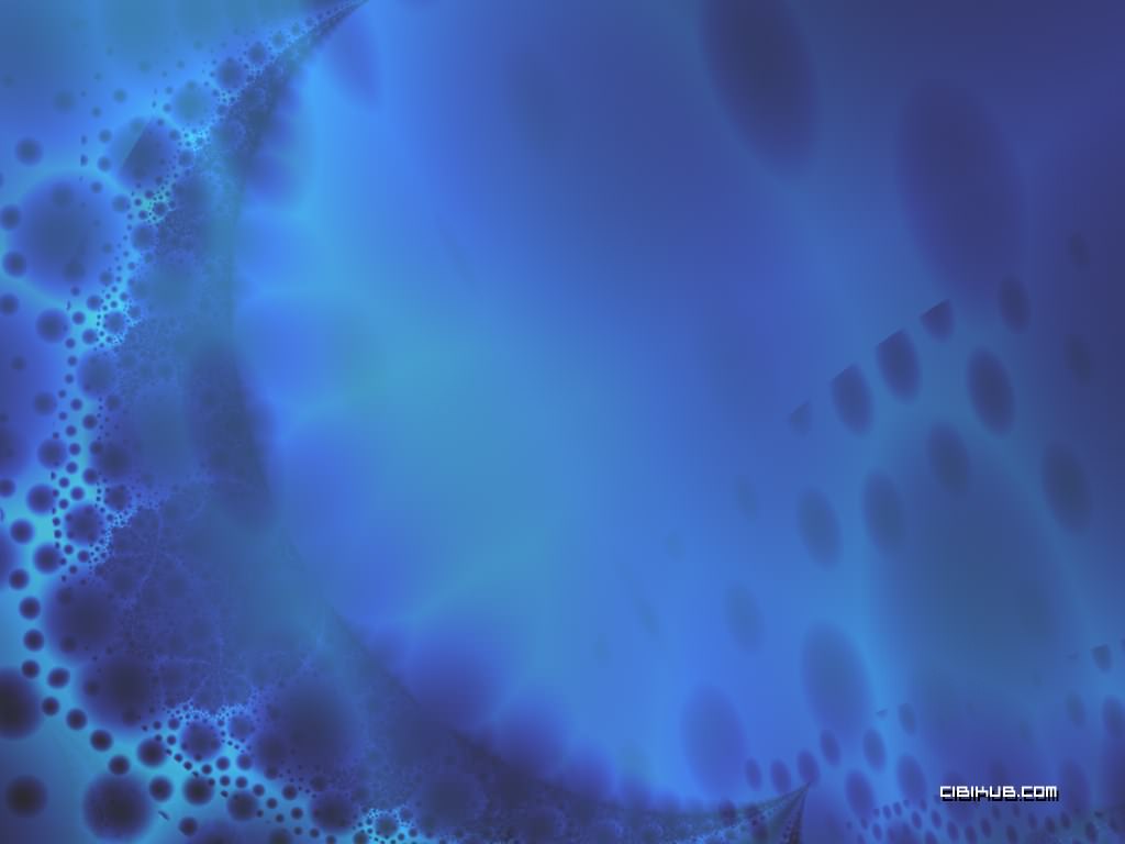 Fractales Kaleidoscopes Deep blue