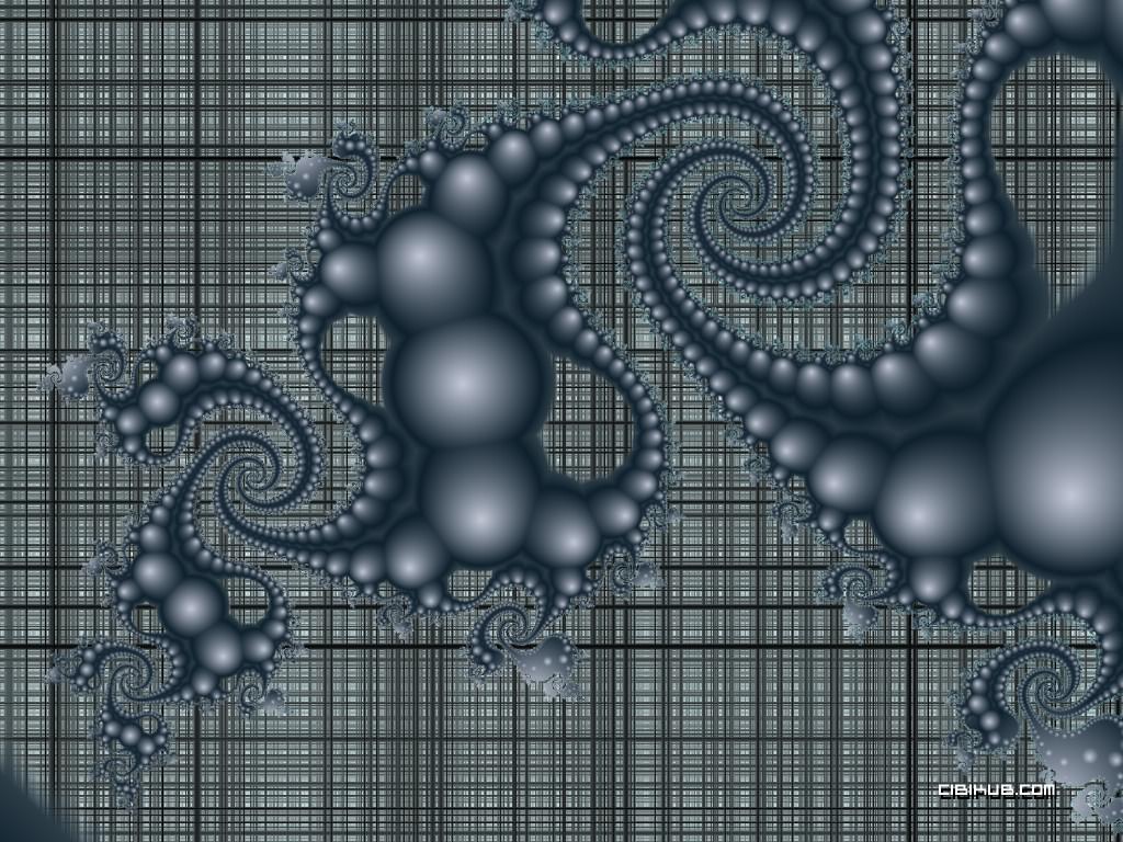 Fractales Kaleidoscopes Alien