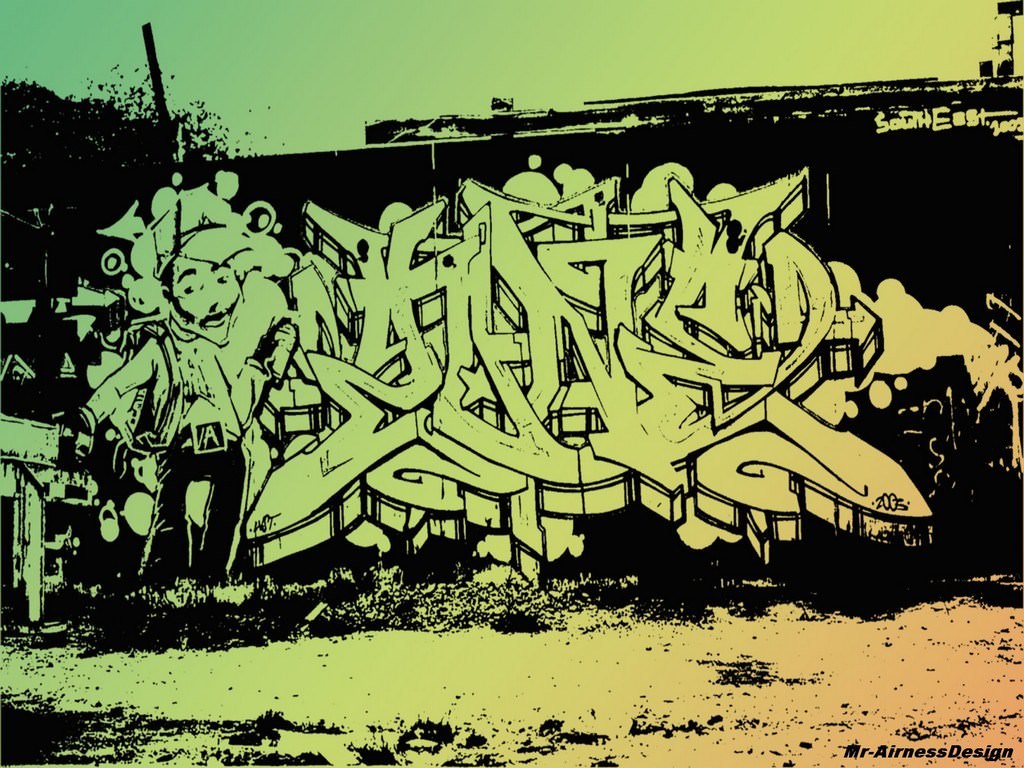 Graffitis et Typographie Graff