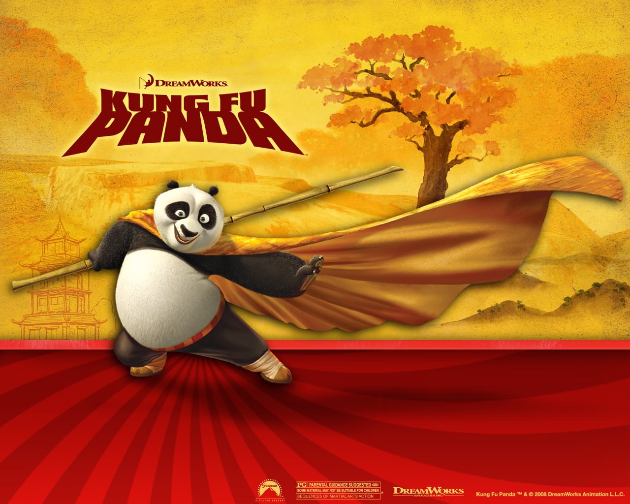 Kung Fu Panda Wallpaper N°202740