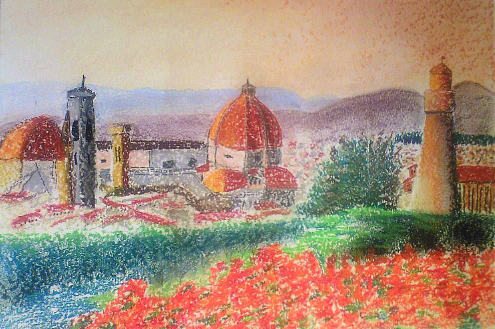 Paysages Divers Vue de Florence