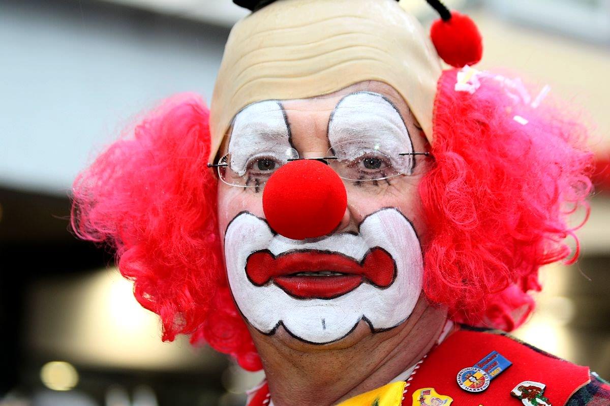Carnavals Clown à Freiburg