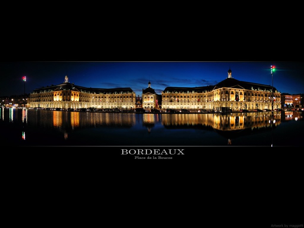 Facades Bordeaux 'Place de la bourse'