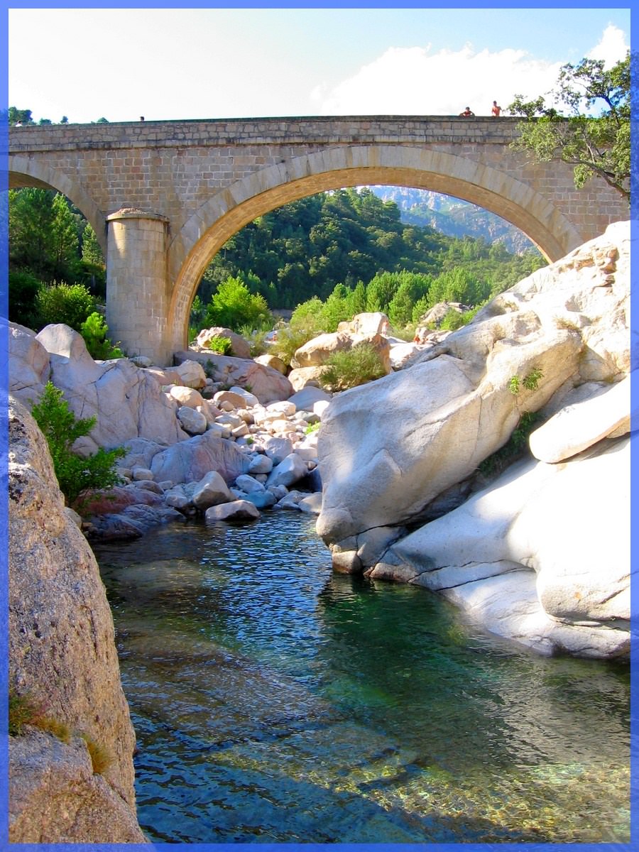 France Corse rivière de sainte lucie de porto vecchio