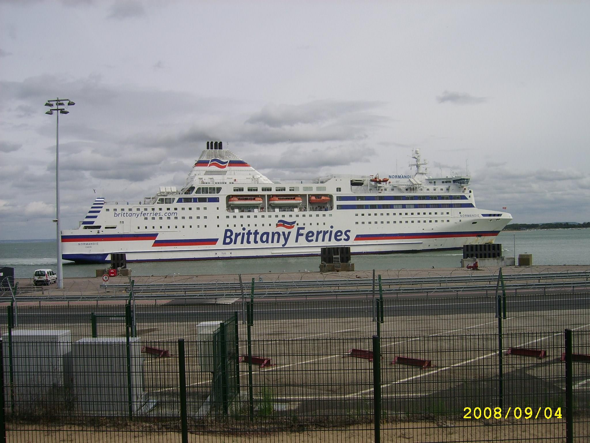 Paquebots Ferry a Ouistreham