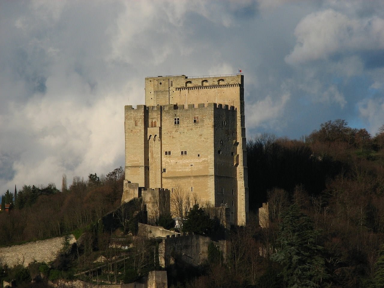 Chateaux et Palais Tour de Crest  Drome Provençale 