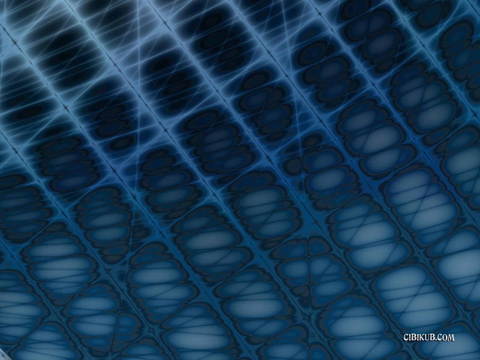 Fractales Kaleidoscopes Sur le fil bleu