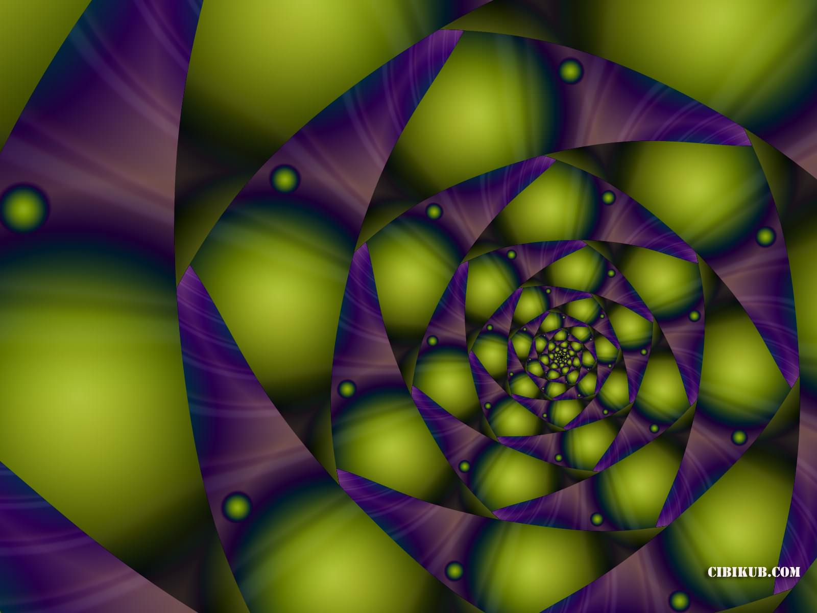 Fractales Kaleidoscopes cillit bang