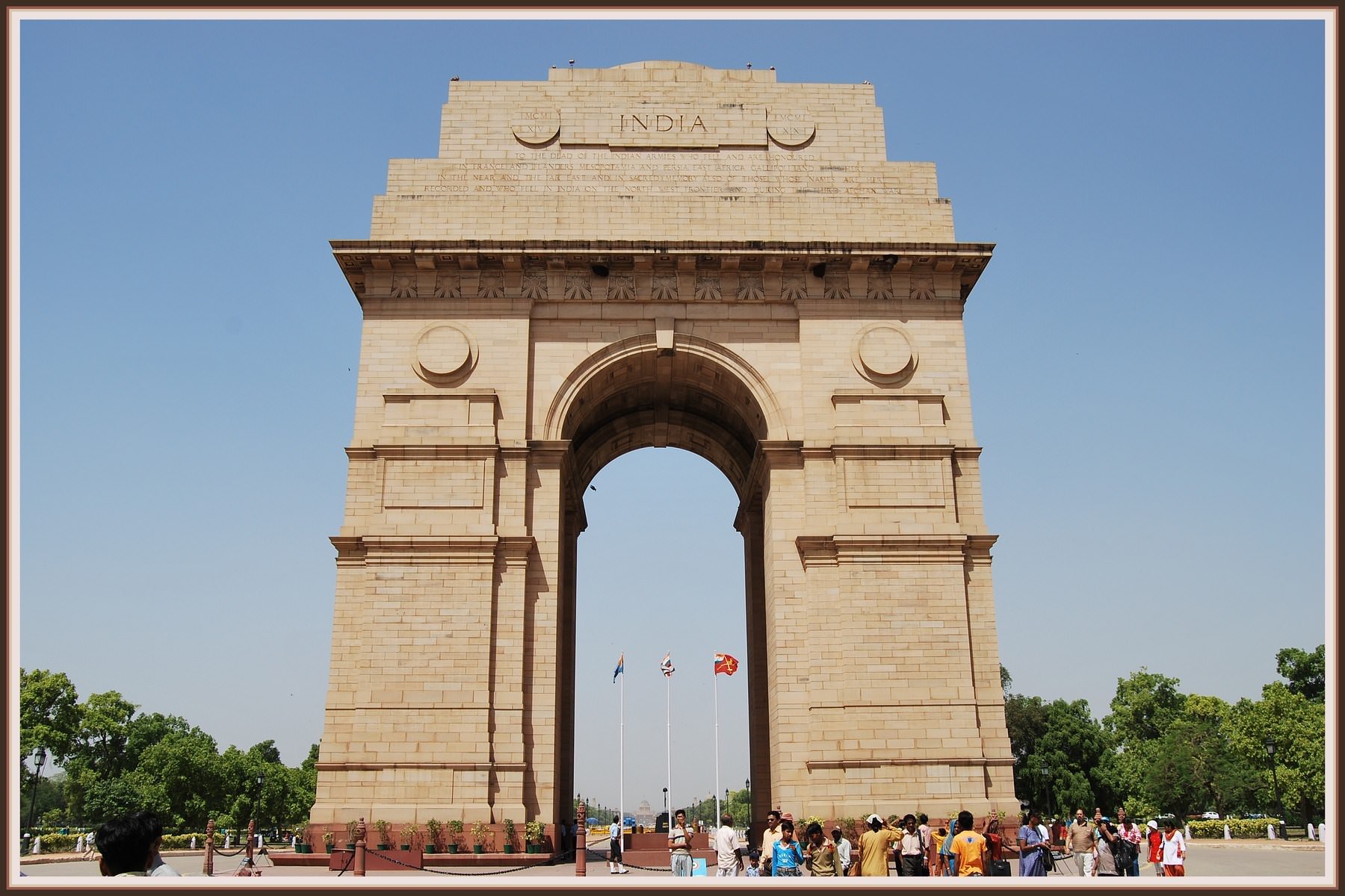 Inde Porte de l'Inde à Delhi