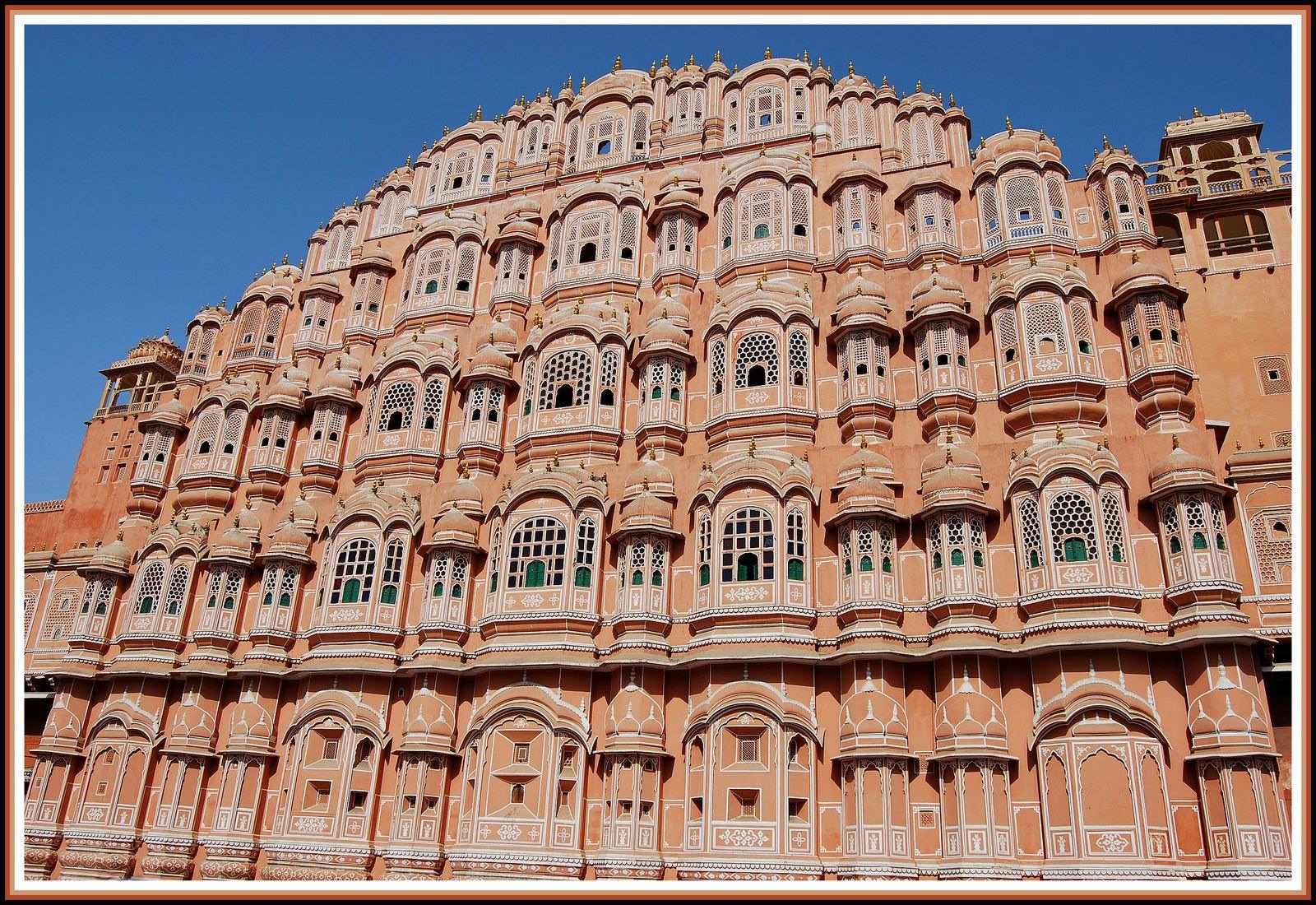 Inde Façade à Jaipur - Rajasthan