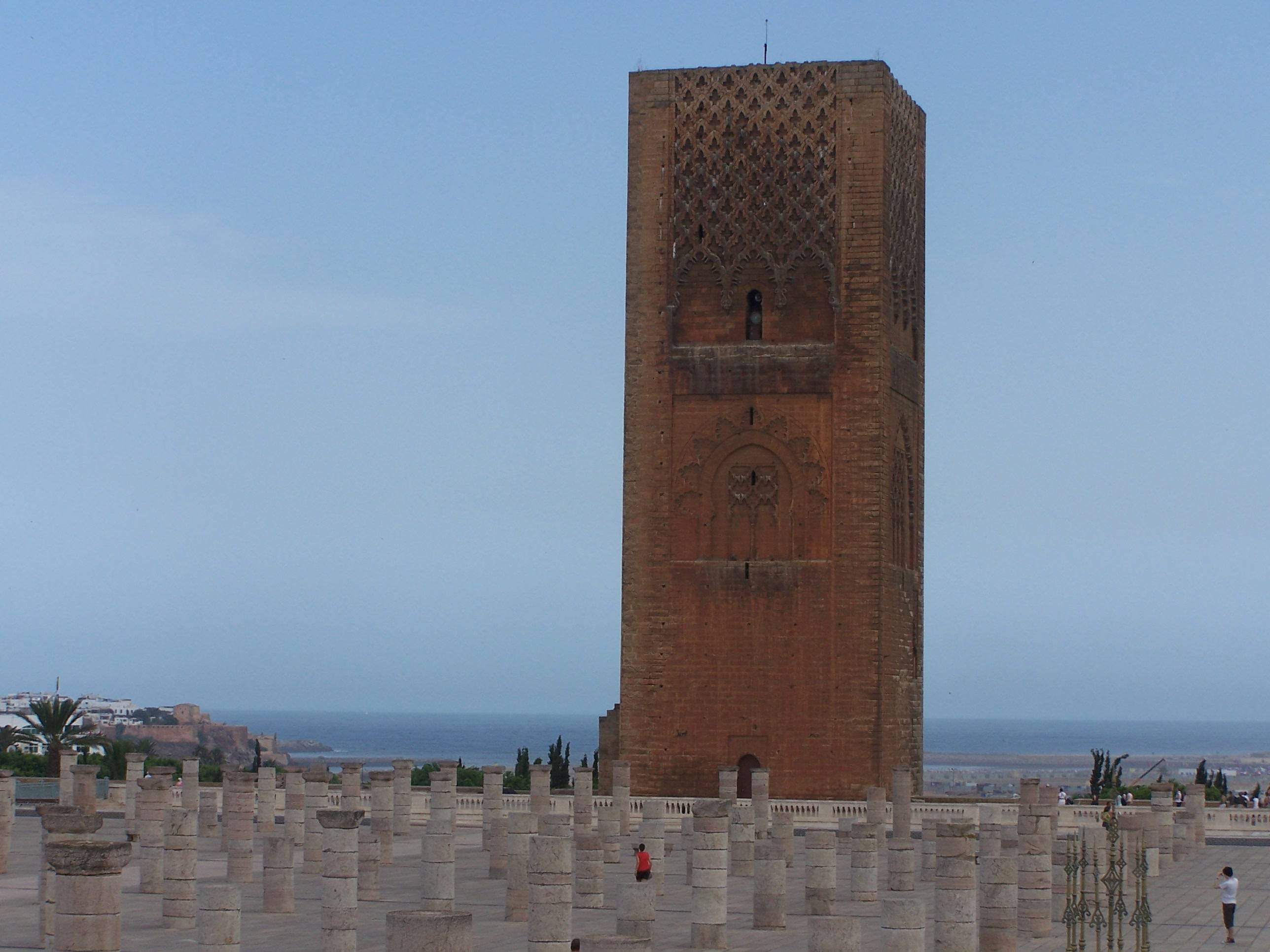 Maroc Minaré du Mausolé Mohamed