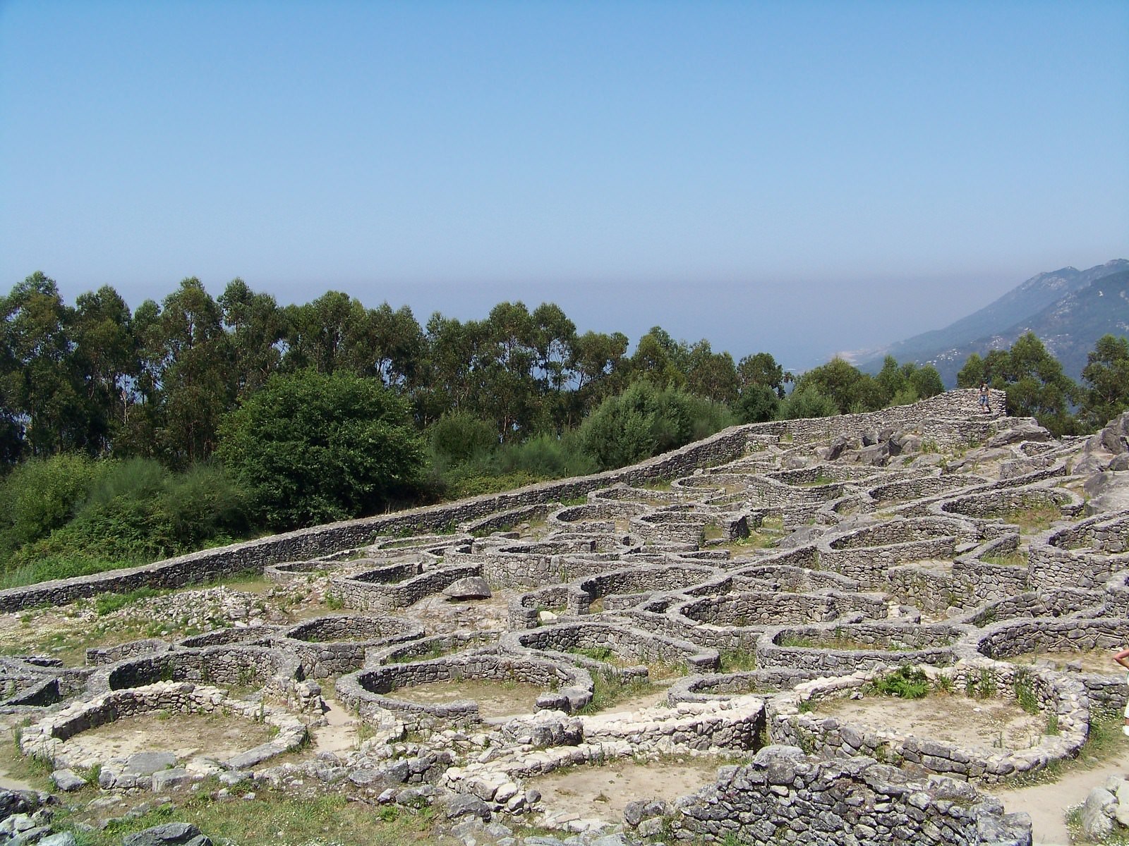 Ruines et Vestiges Gisement de Santa Tegra, Galicia.