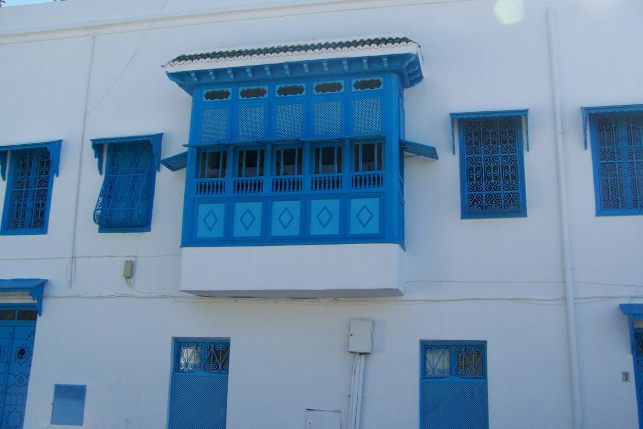 Tunisie Sidi bou Saïd (la ville bleu)
