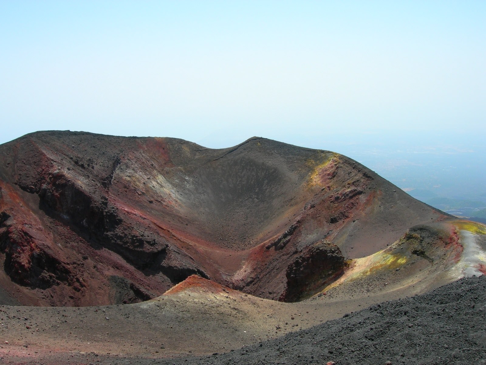 Volcans Cratère de l'Etna