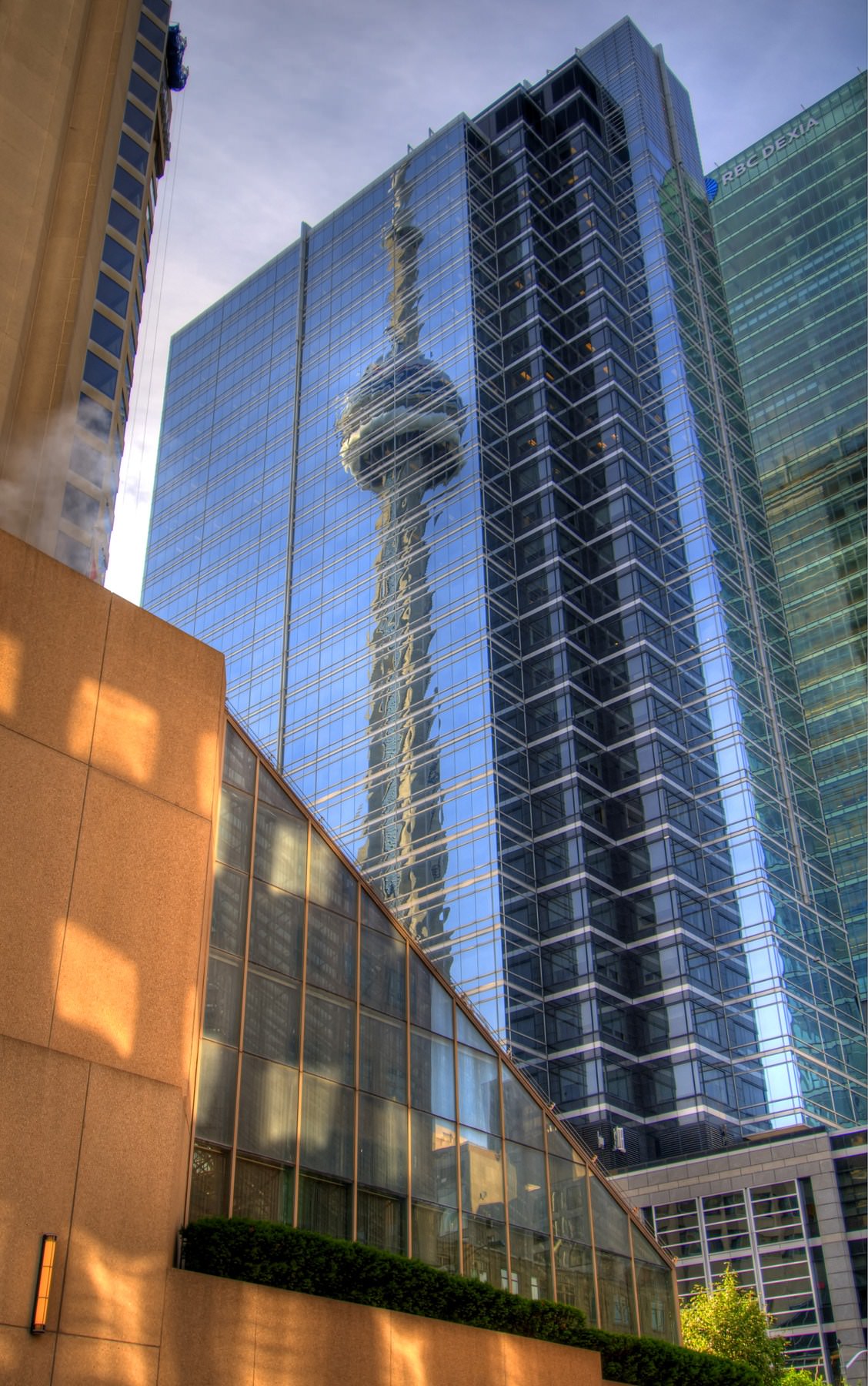 Canada CN Tower's Reflection