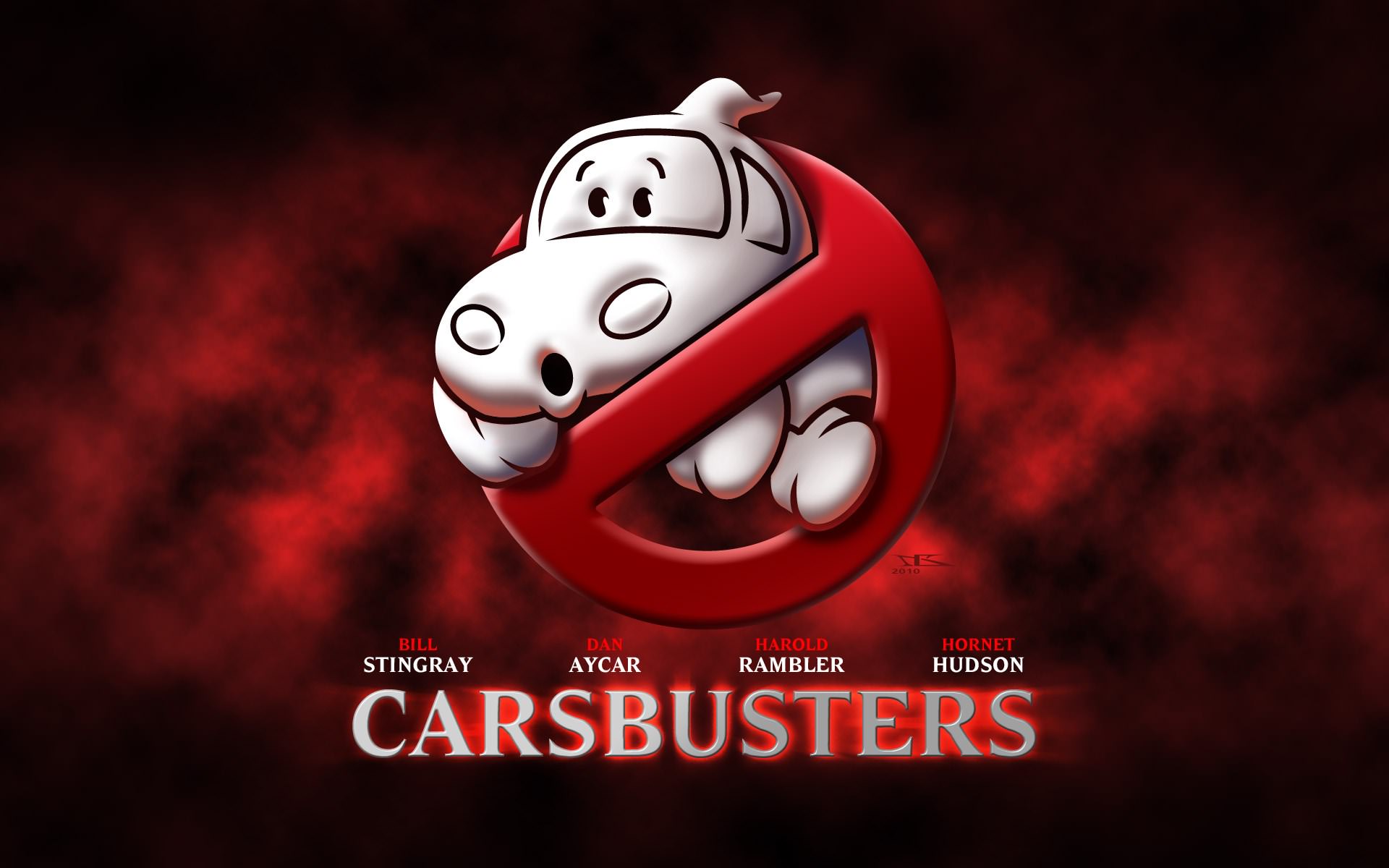 Cars 1 et 2 Carsbusters - Logo