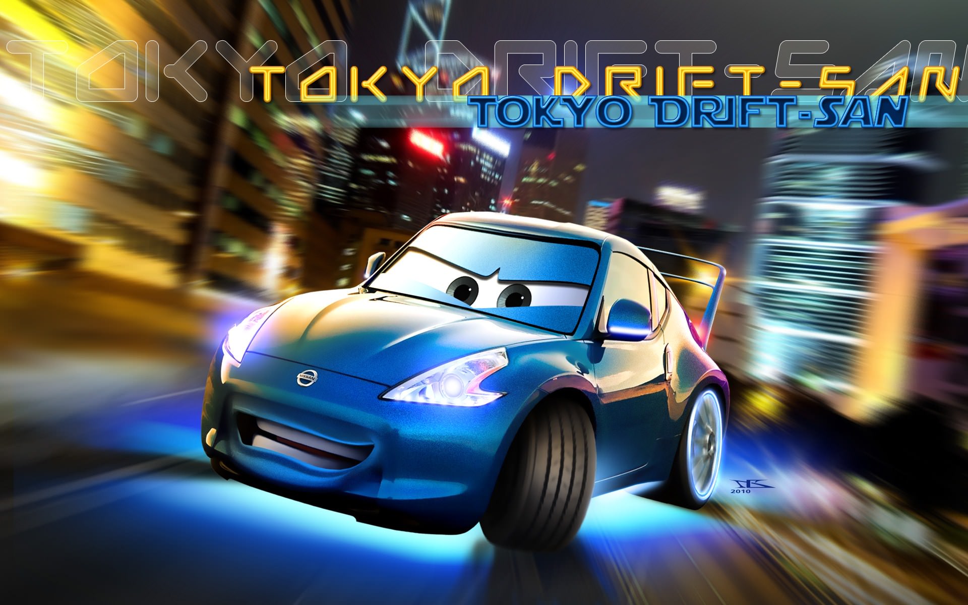 Cars 1 et 2 Tokyo Drift-San