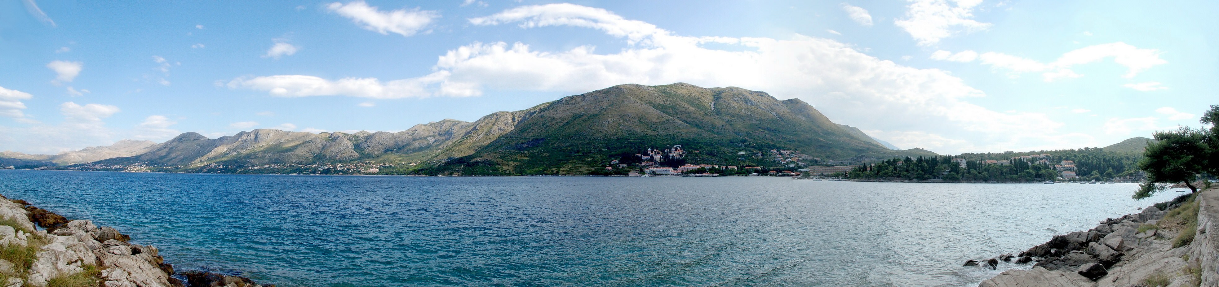 Croatie Photo prise depuis le village de Cavtat (Croatie)