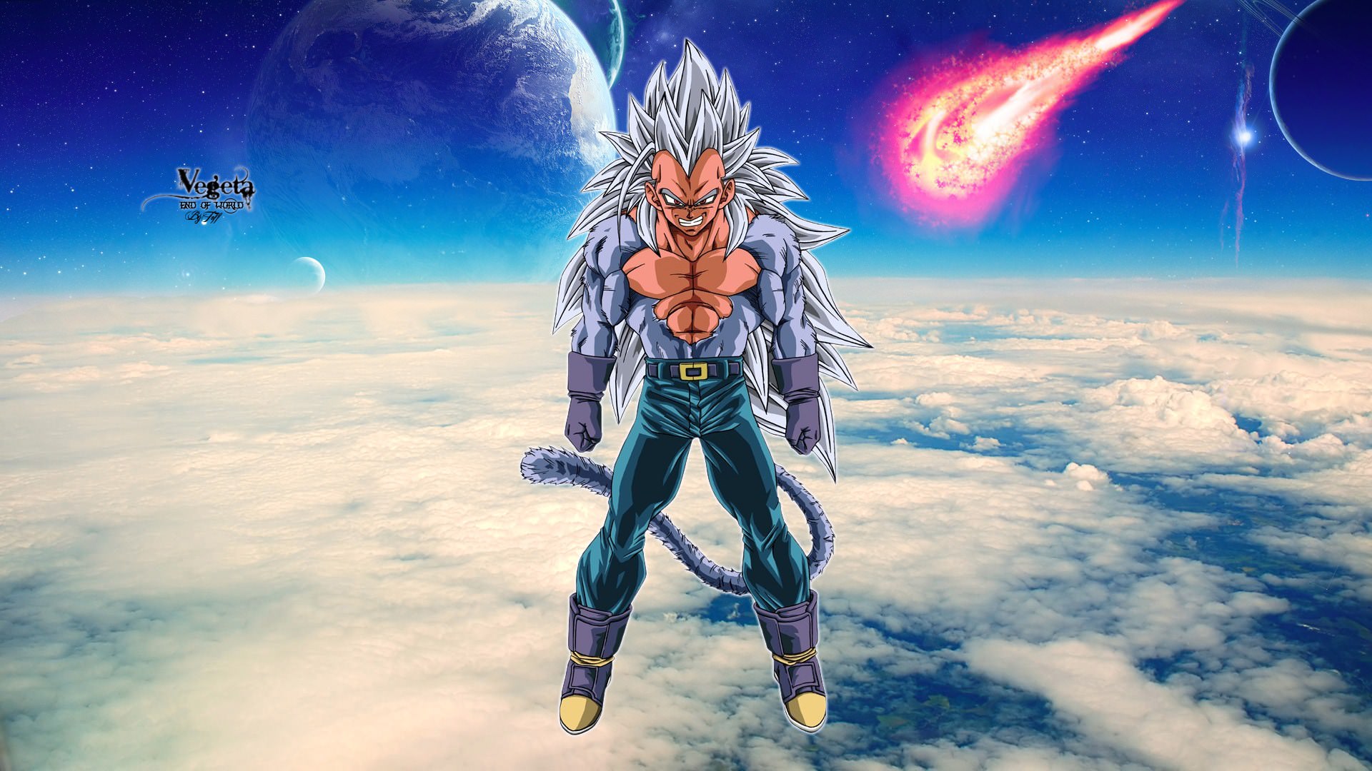 Dragon Ball Z Vegeta, end of world