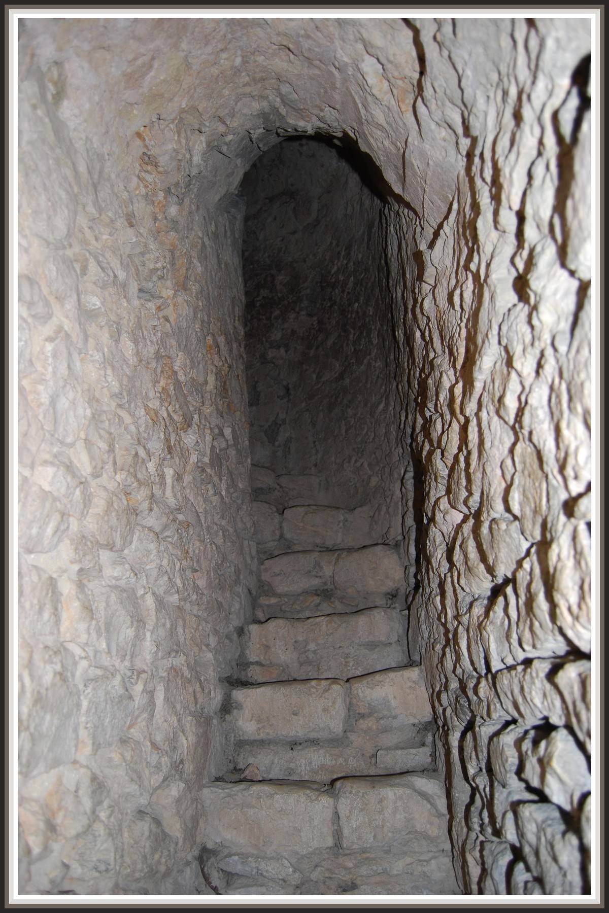 Escaliers Provins (77) Escalier dans la Tour César