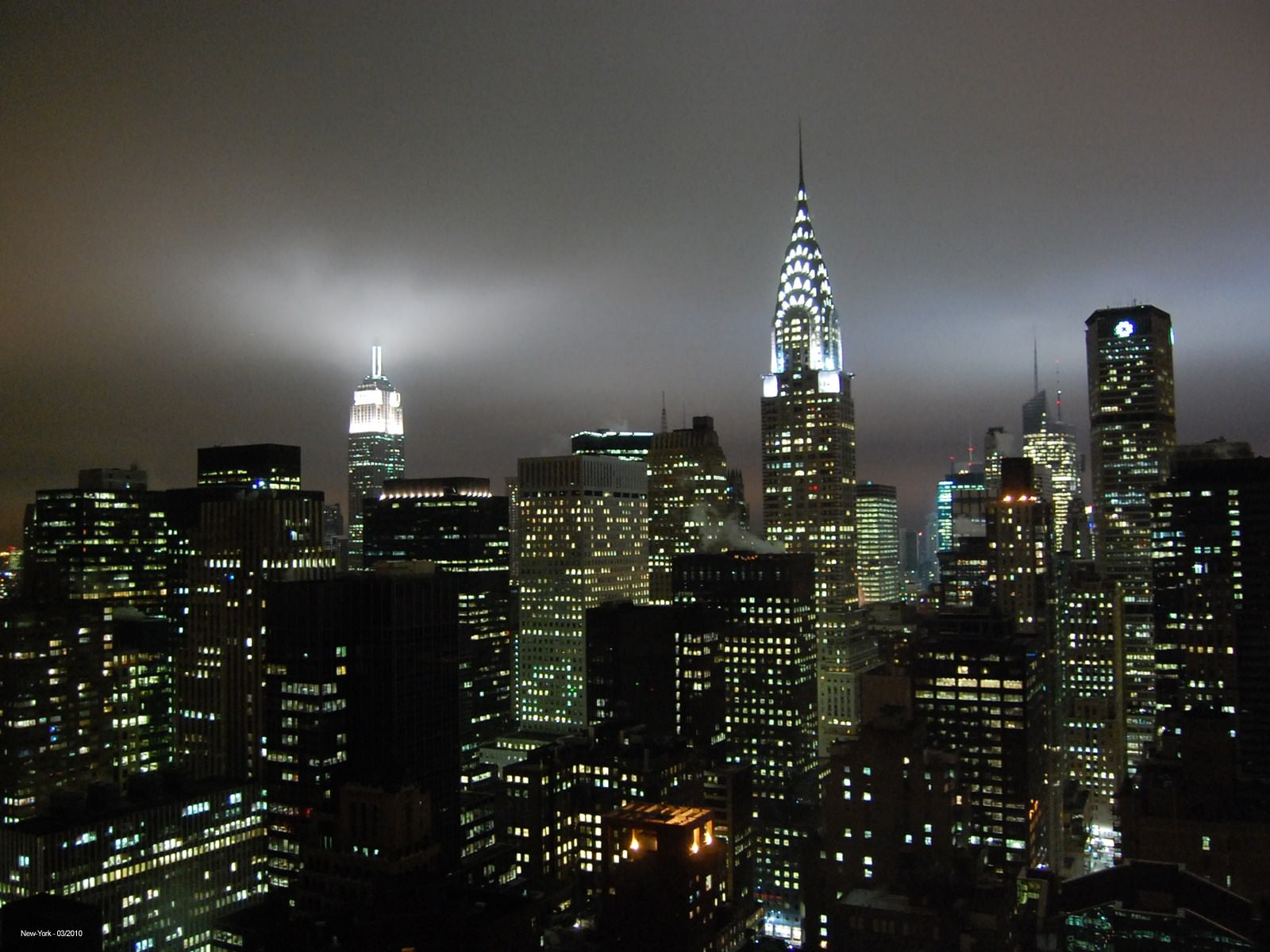 New York New-York by night