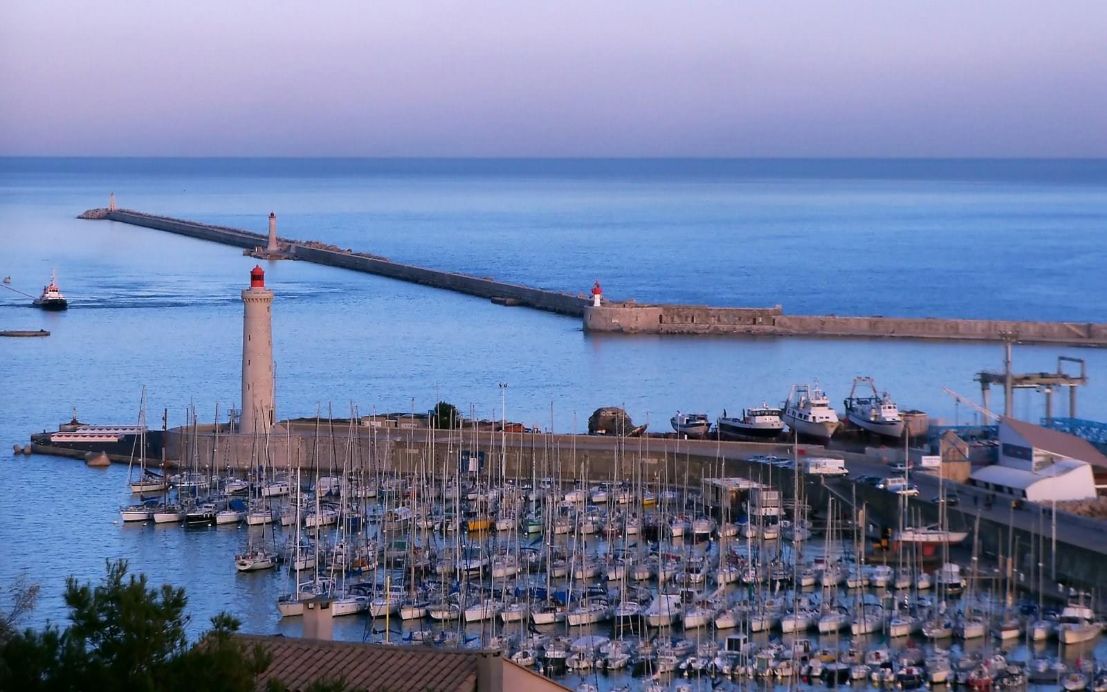 France Languedoc Roussillon Port de Sète dans l'Hérault (34)