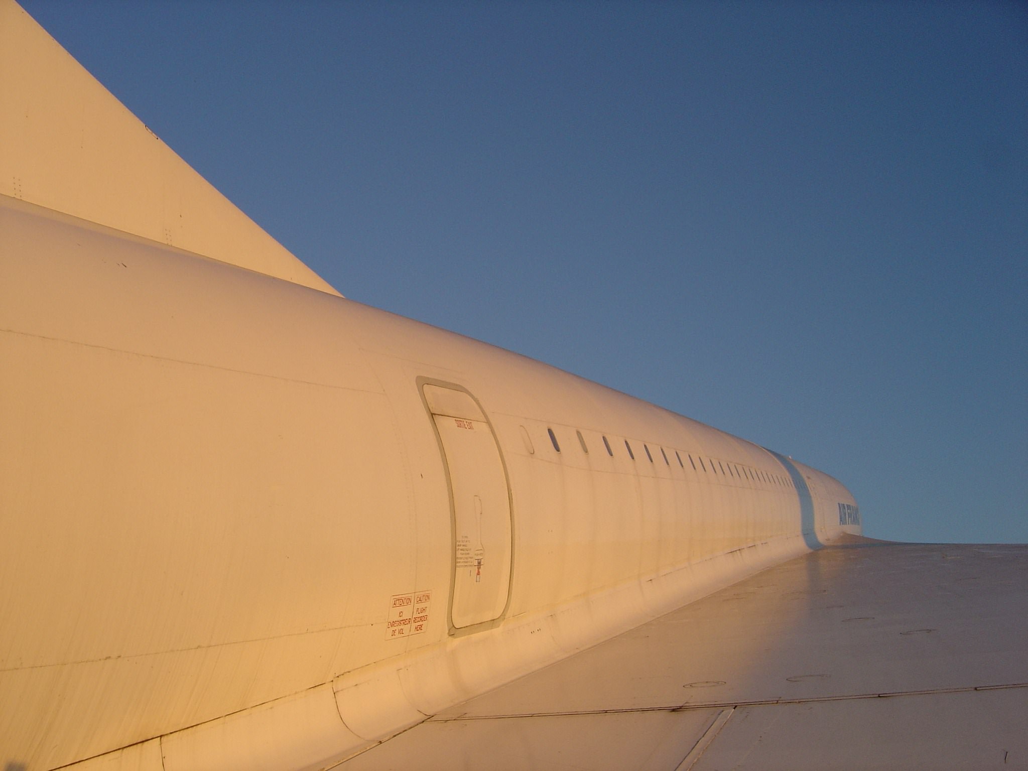 Avions de ligne Concorde