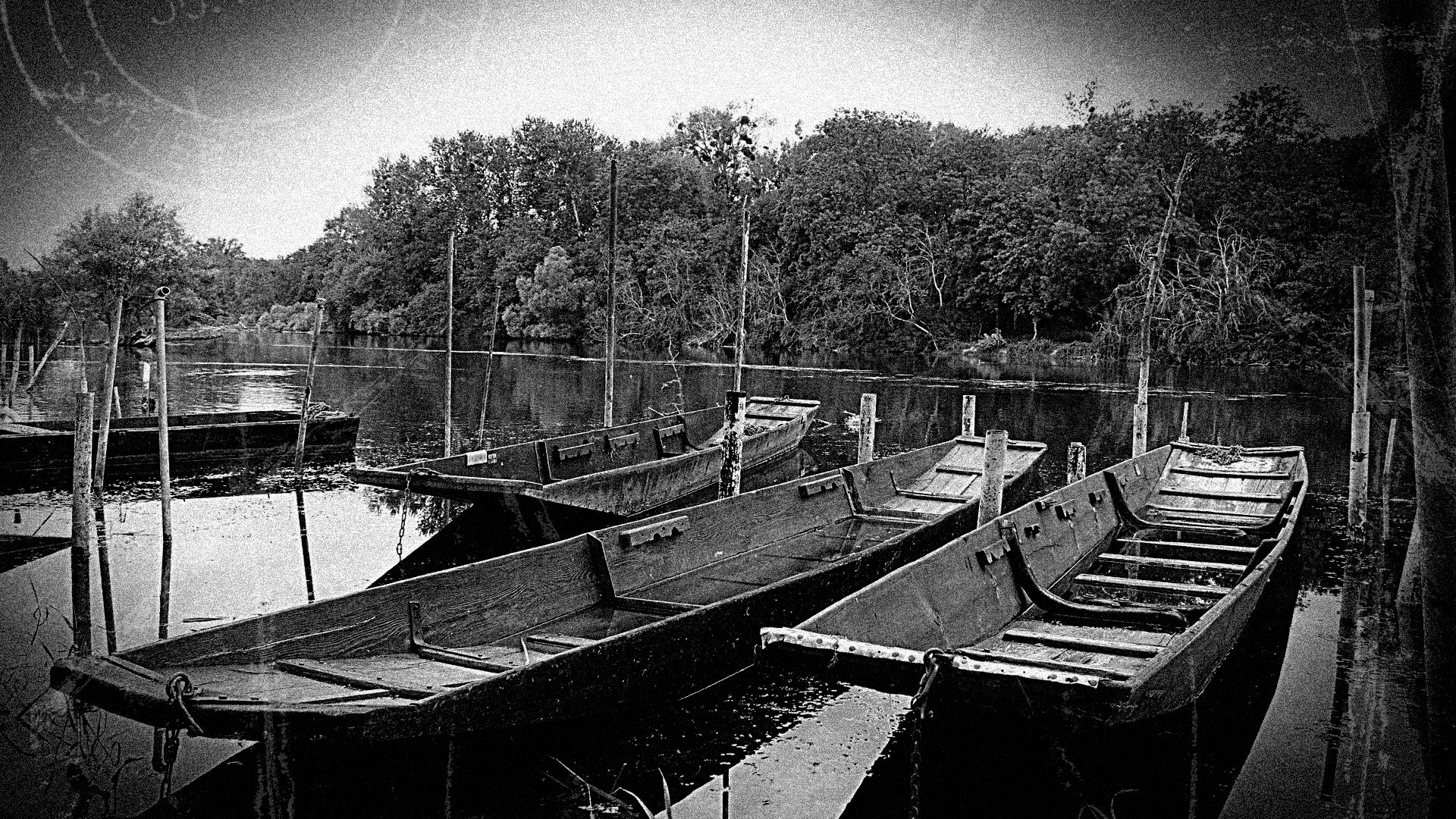 Barques et Pirogues le temps passe