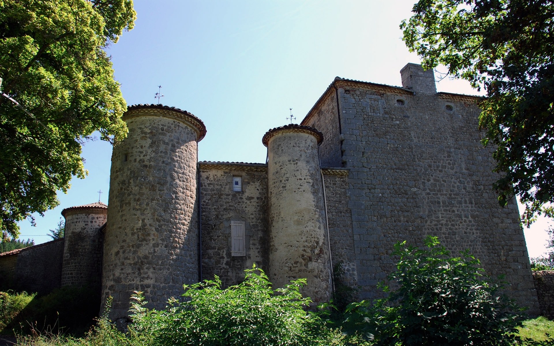 Chateaux et Palais chateau de Marandiere .Loire 42
