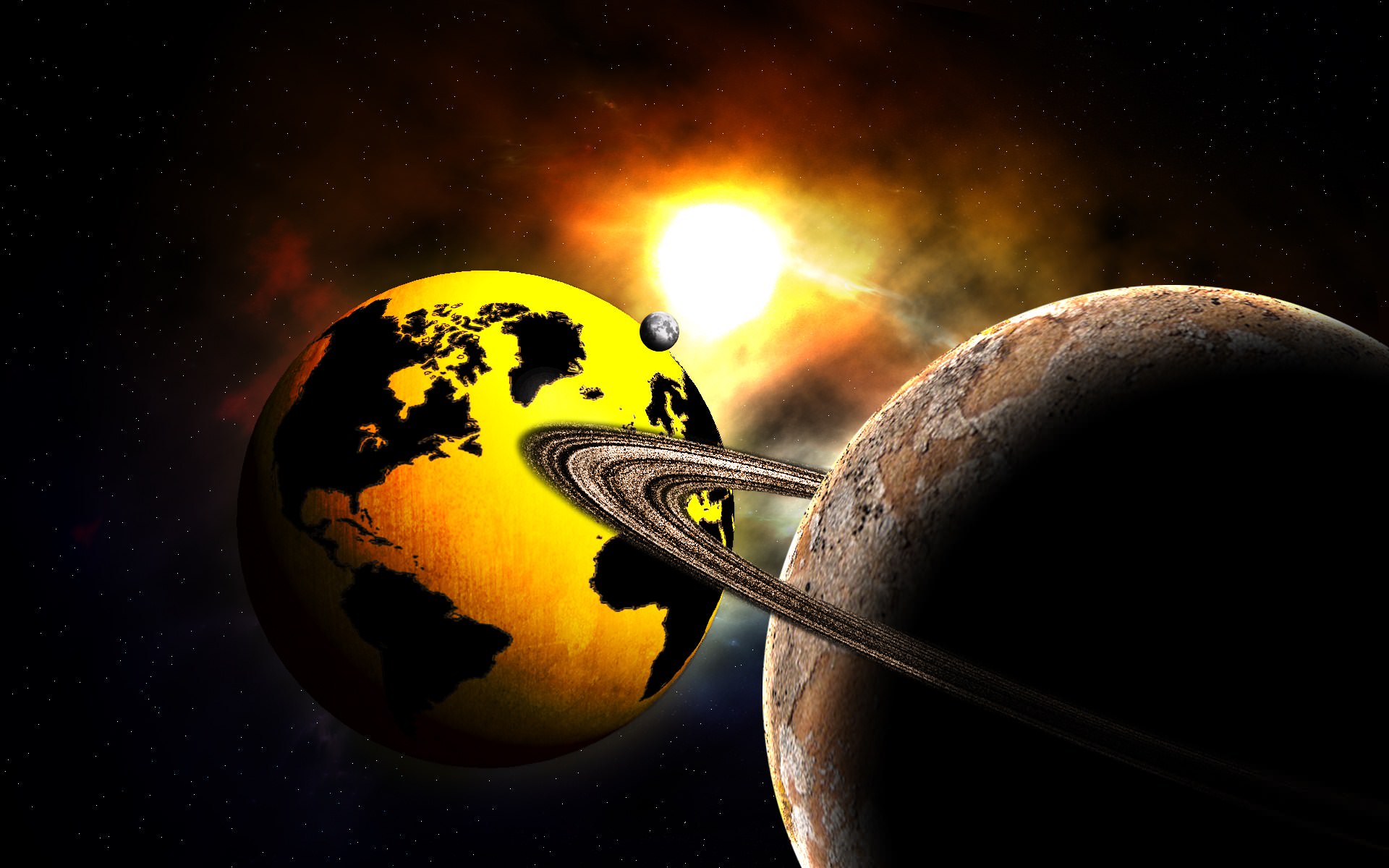 Espace et Univers Gold Earth